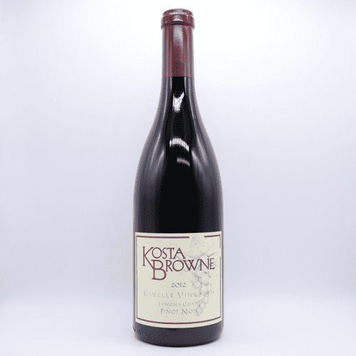 mywineplus.com Kosta Browne 2012 Kanzler Vineyard Pinot Noir