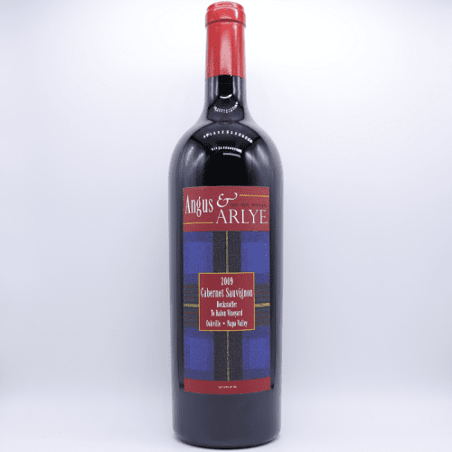 mywineplus.com MX 2009 Angus Arlye Beckstoffer to Kalon Vineyard Cabernet Sauvignon